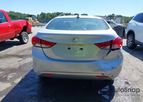2013 Hyundai Elantra Gls from USA, damaged, VIN 5NPDH4AE2DH355188